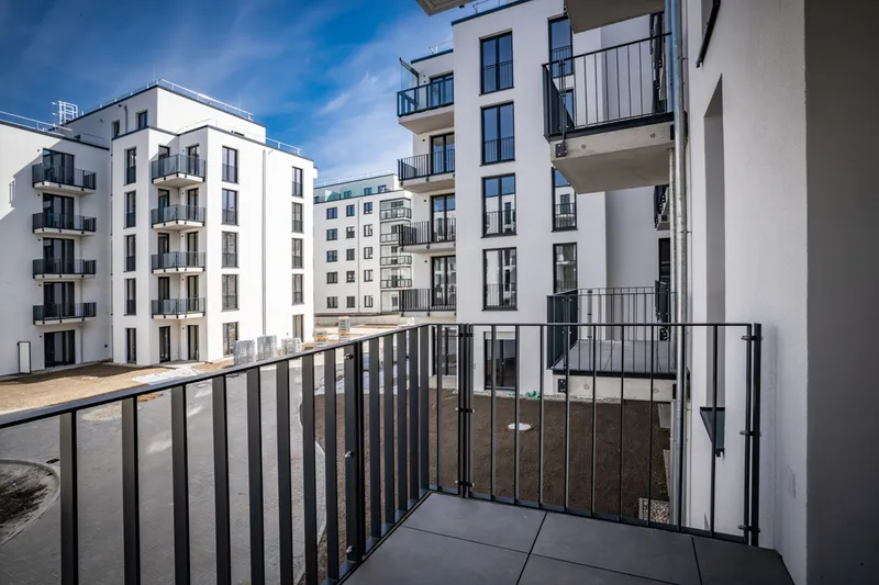 WBS 220: Erstbezug 3-Zimmer-Wohnung mit Balkon — photo 1
